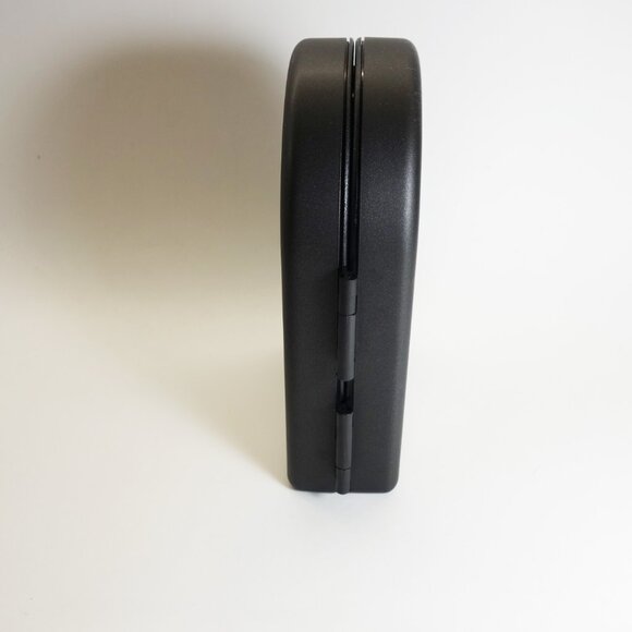 NIP! Foldable Retro Picture Frame Clock Black Nostalgia - Picture 3 of 7